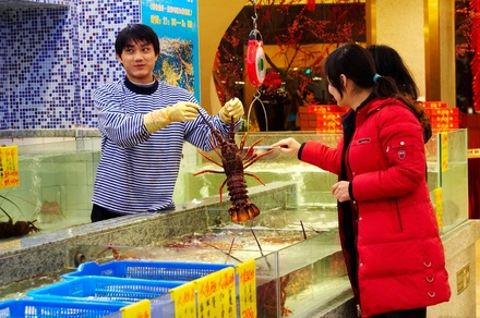 餐饮明档区